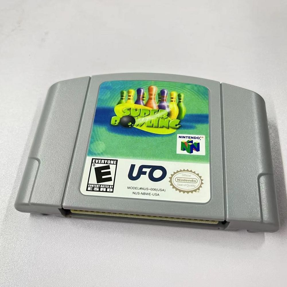 Super Bowling – Nintendo 64 (N64) Must-have for fans Tested and working