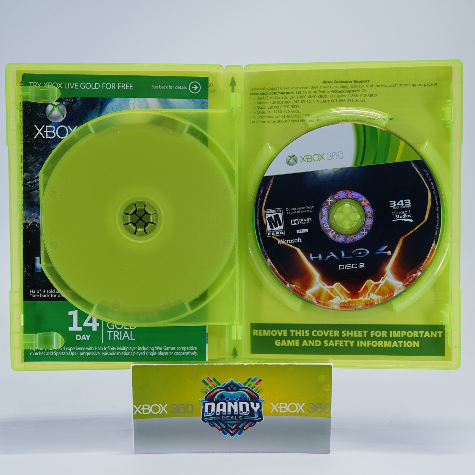 Halo 4 CIB W/ Insert – Xbox 360