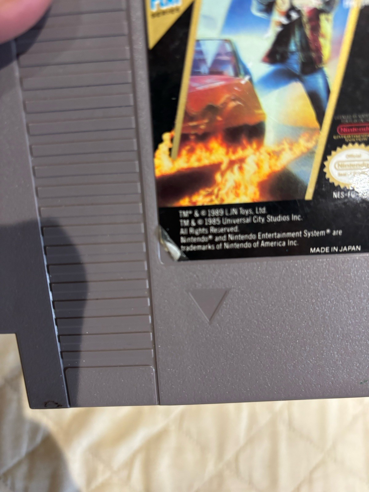 Back to the Future (Nintendo Entertainment System, 1988) NES Authentic Tested