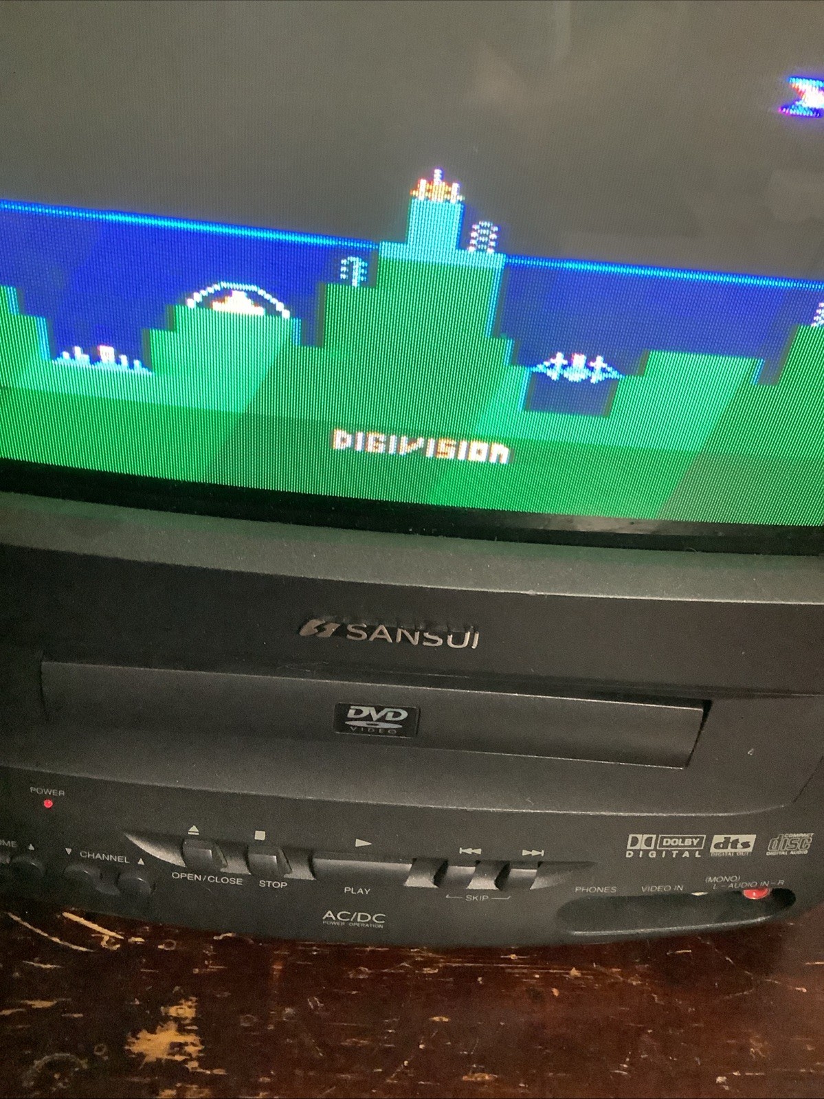 Brazil Atari 2600 Atlantis Video Game Cartridge Digivision Vintage Rare