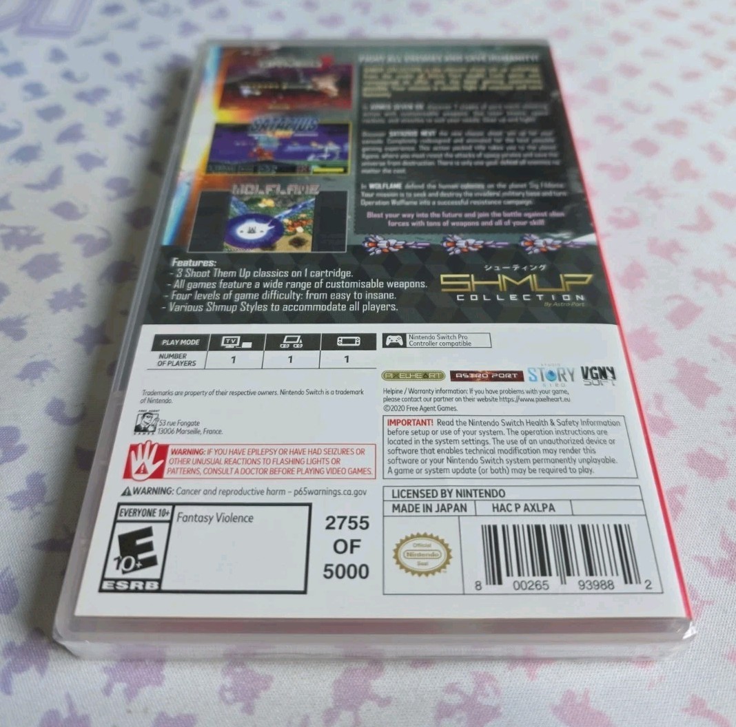 SHMUP Collection (Nintendo Switch) – Only 5000 Copies – RARE