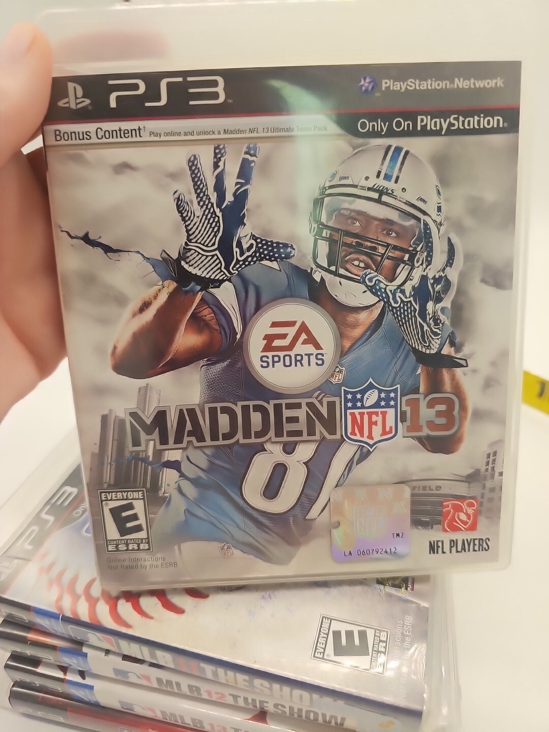 Lot of 5 PS3 Games MLB 13 12 11 MADDEN 13 NBA 2K13
