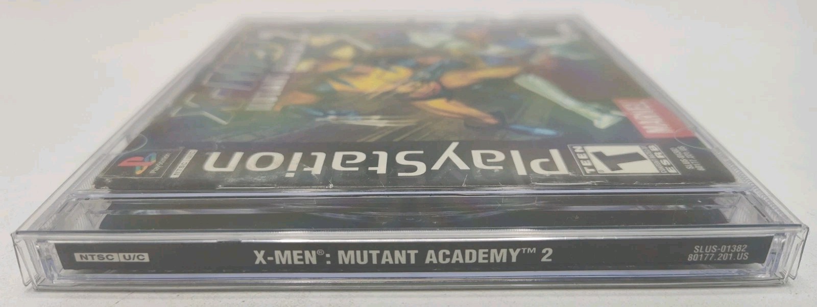 X-Men: Mutant Academy 2 (Sony PlayStation 1 PS1, 2001) CIB + Case Protector VGC