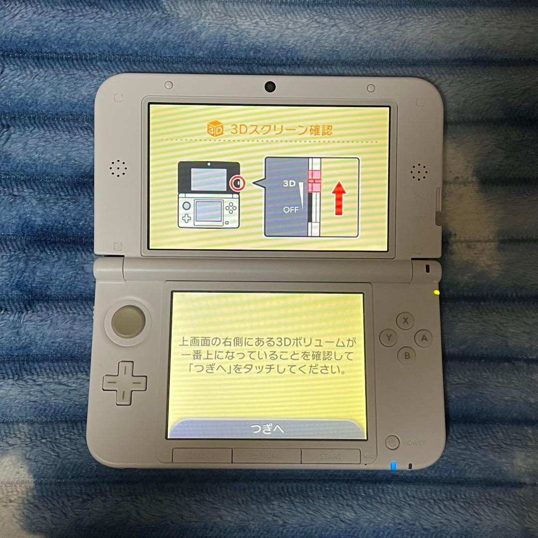 3DS/2DS/DS Working Item Nintendo 3Ds Ll White Within 24 Hours Japan