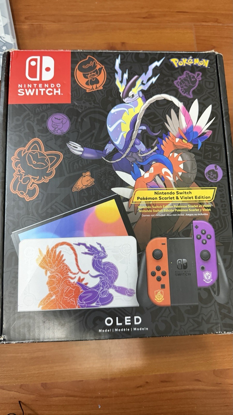 Package Deal – Pokemon Scarlet & Violet Edition Nintendo Switch OLED