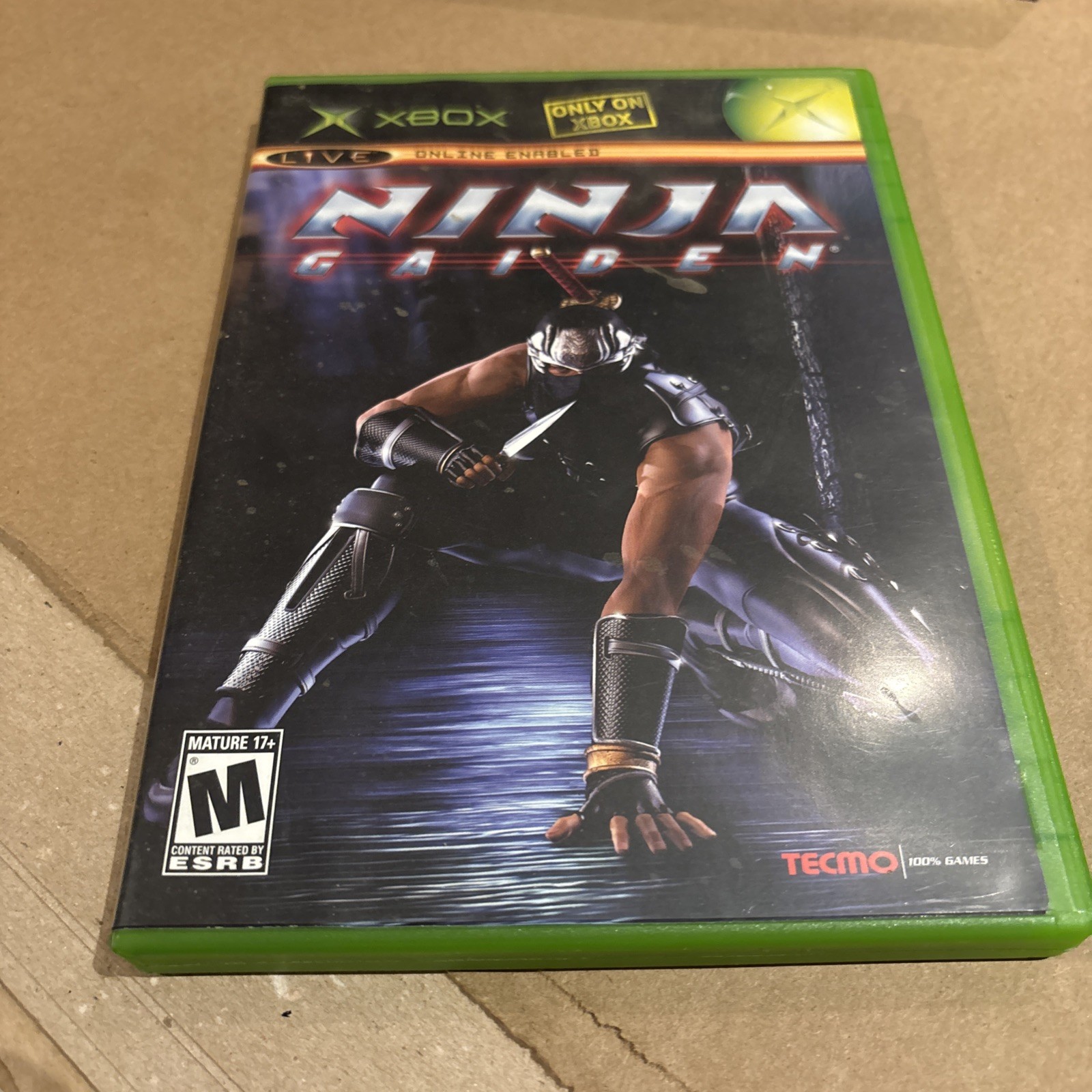 Pre owned Xbox Ninja Gaiden 1 Complete CIB + Reg Card very good condition