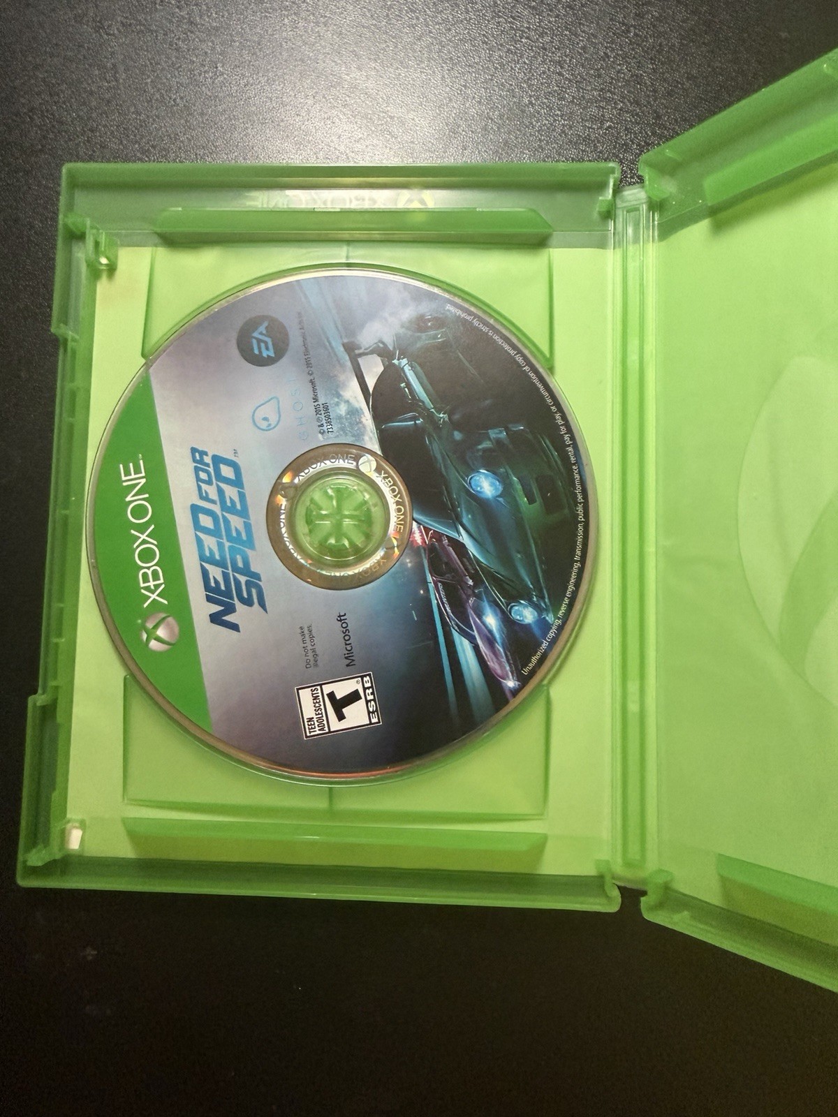 Electronic Arts Need for Speed Xbox One Racing Car Racing Online Play T