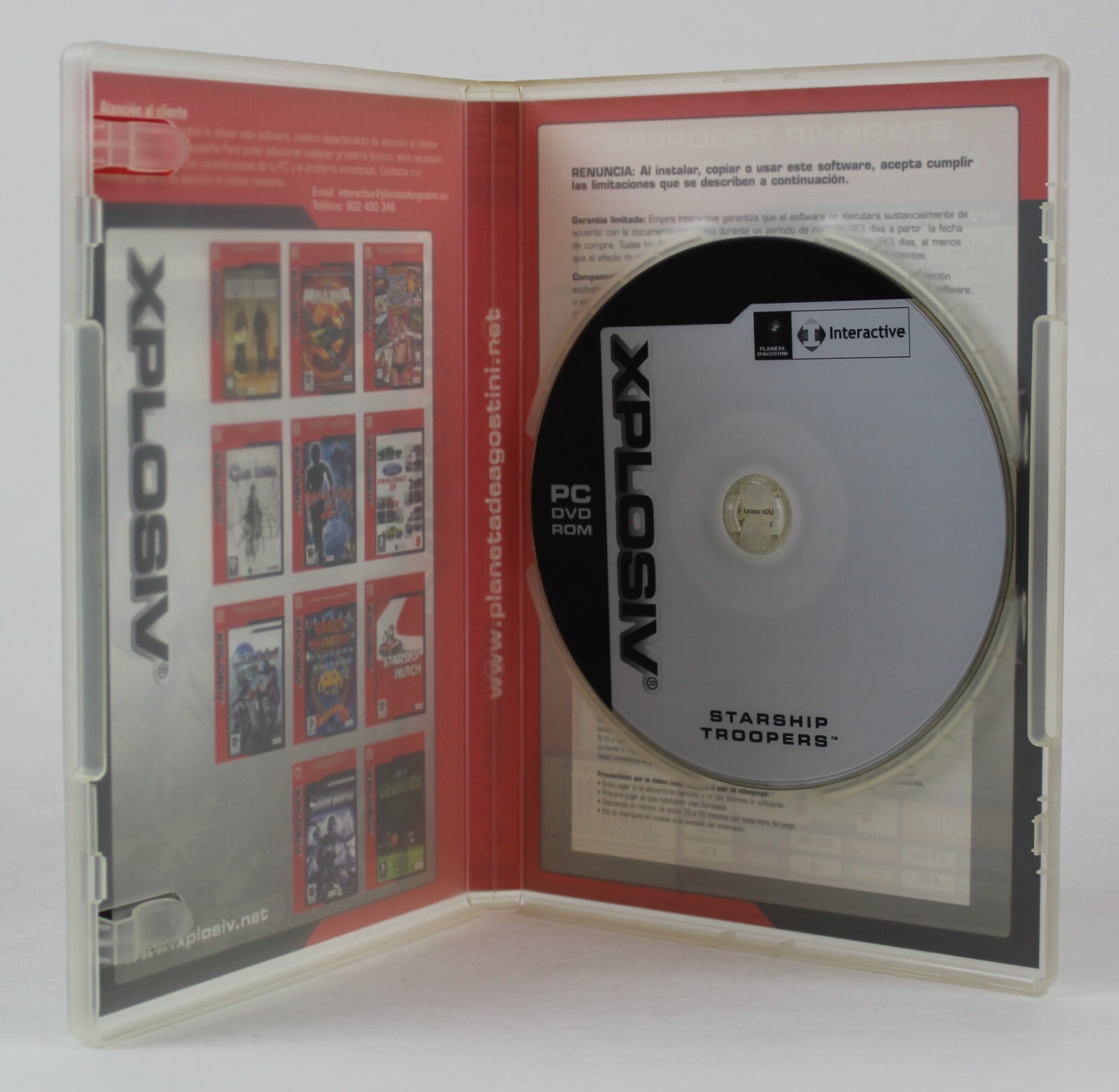 2007 STARSHIP TROOPERS Video Game Spain Release Castillian Spanish – PLEASE READ