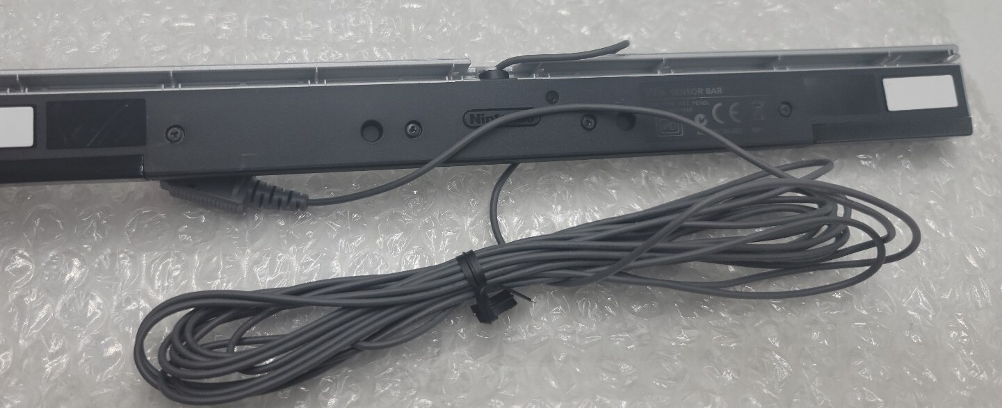 READ -New OEM Official Nintendo Wii/ Wii U Wired Sensor Bar RVL-014 -Authentic
