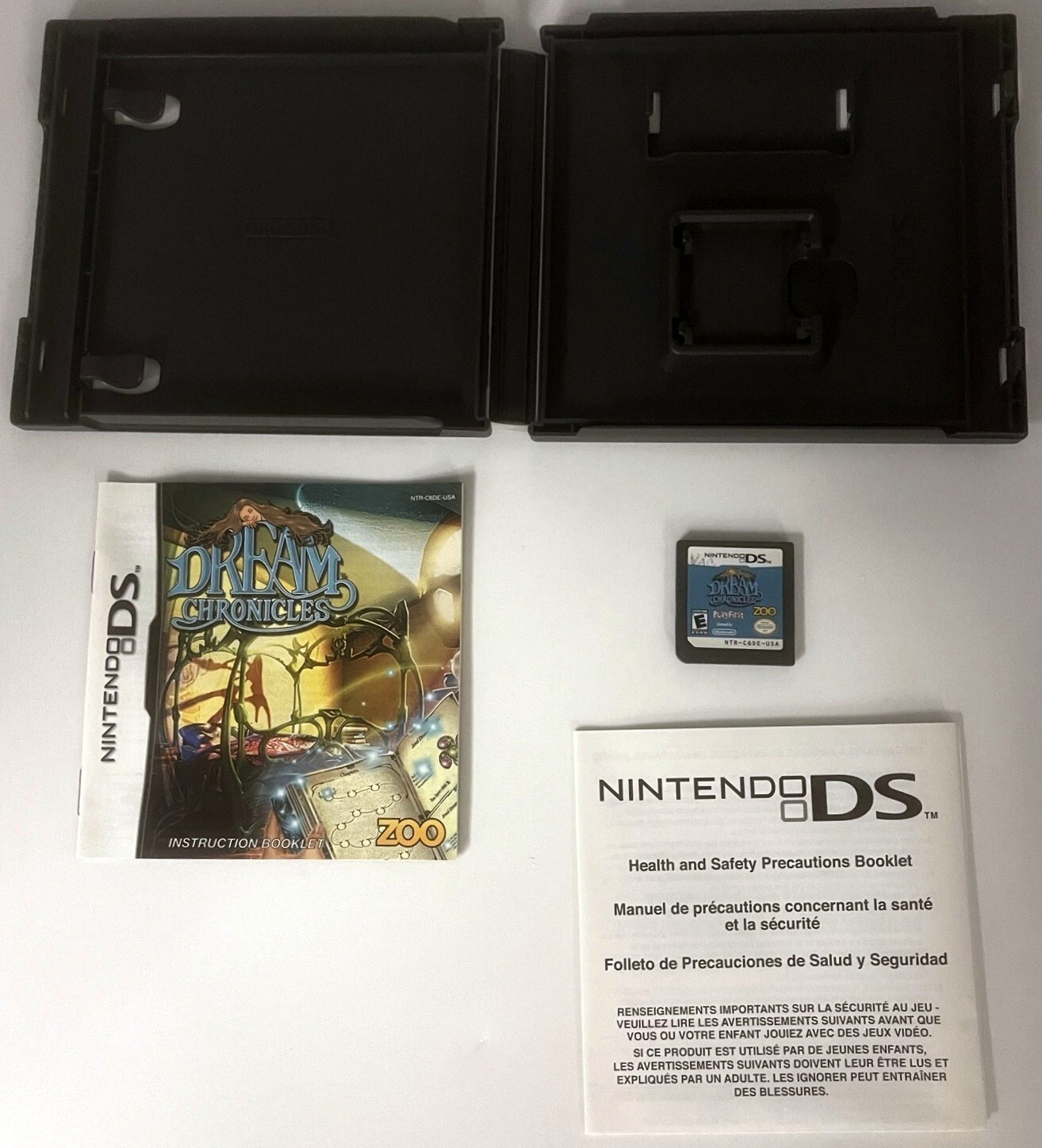 Dream Chronciles Nintendo DS 2010 Video Game Cartridge & Manual Included