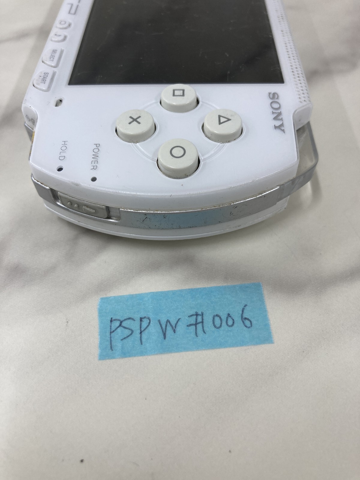 Used White PSP-1000 Console only | Tested | US Shipping | PSPW#006