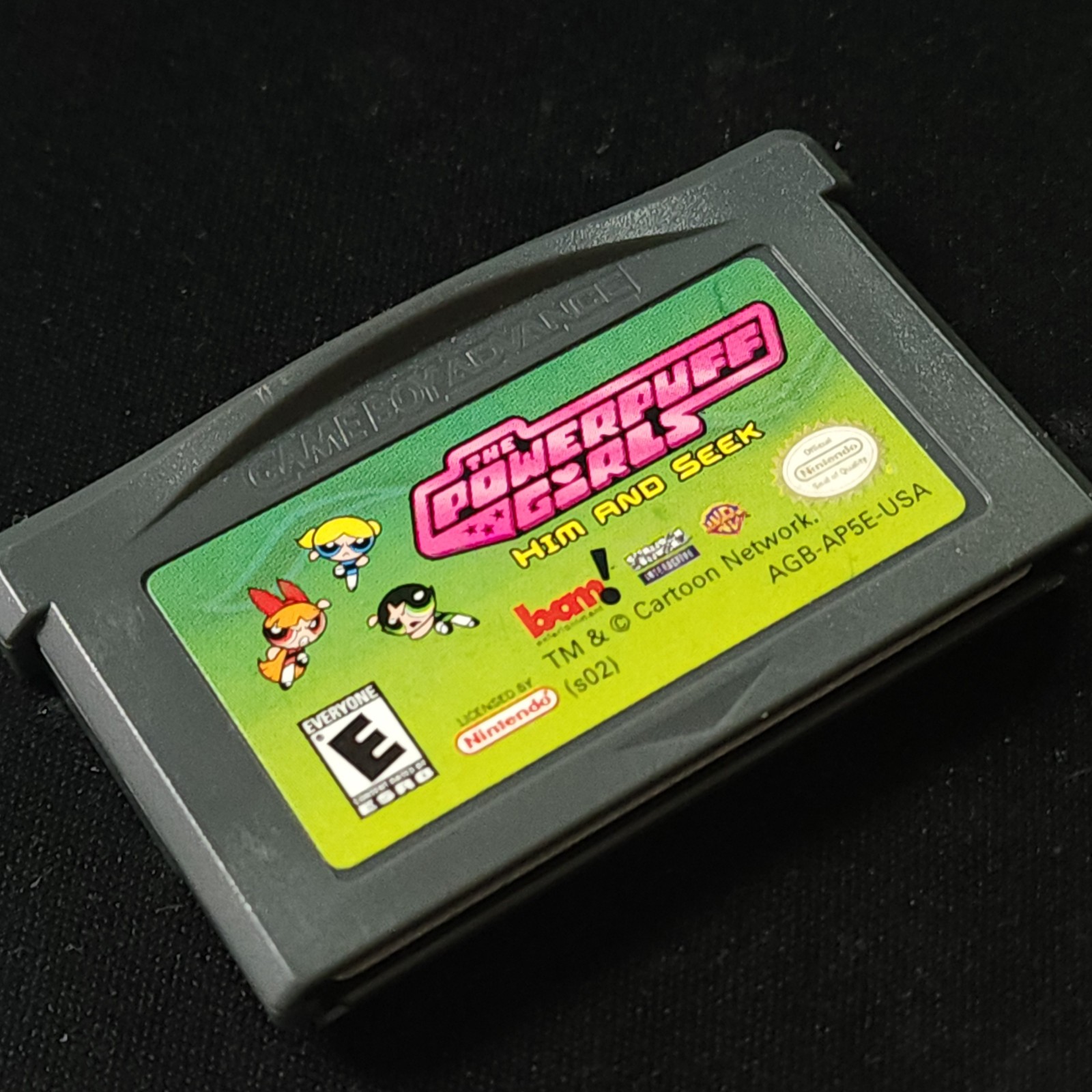 Powerpuff Girls Him and Seek GBA 2002 Game Boy Advance Authentic Tested/Works