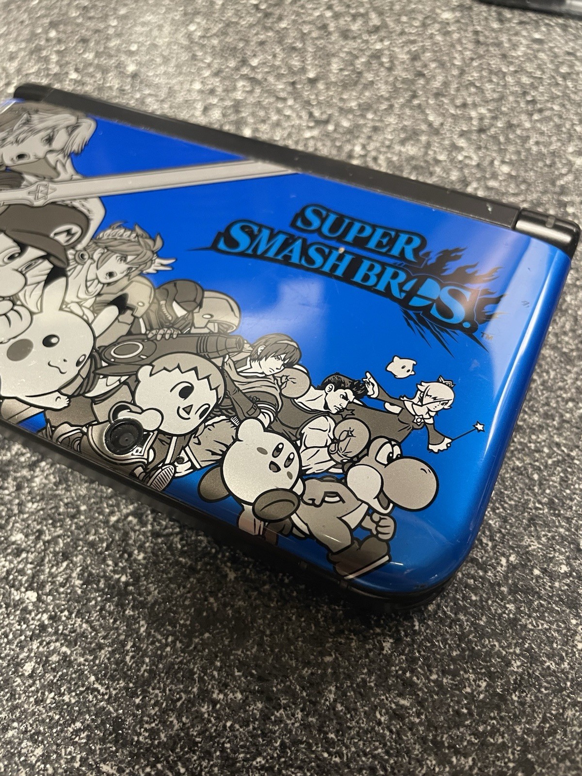 Nintendo 3DS XL Super Smash Bros. Edition Blue Handheld Console – NO SOUND