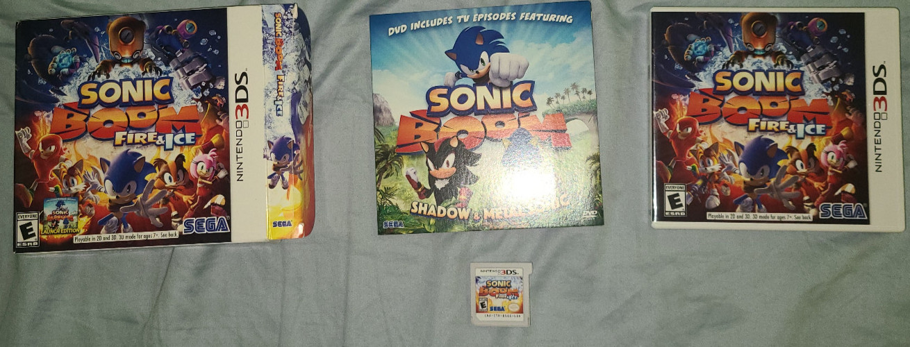 Sonic Boom: Fire & Ice – Nintendo 3DS – Launch Edition