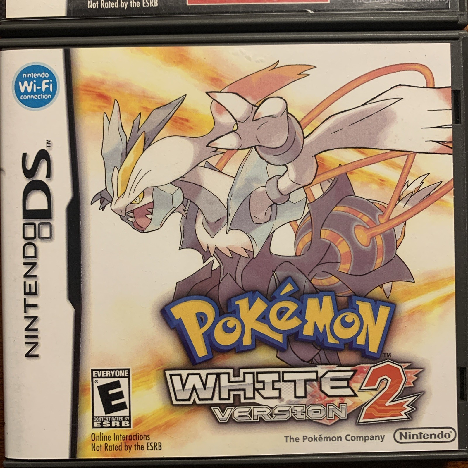 Pokemon White 2 + Black Nintendo DS Replacement Cases Only NO GAMES – Bundle