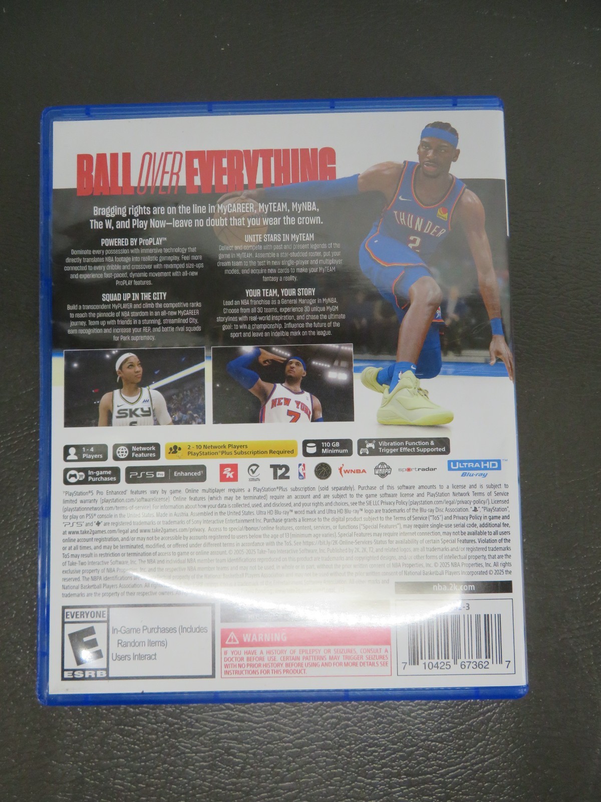 NBA 2K26 For Sony Playstation 5 PS5 – Preowned **