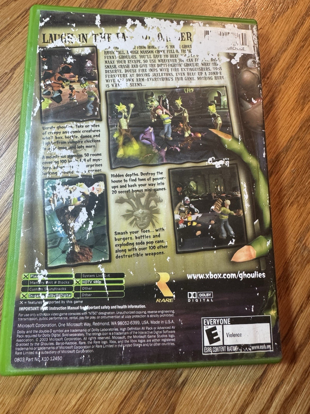Grabbed by the Ghoulies (Microsoft Xbox, 2003)