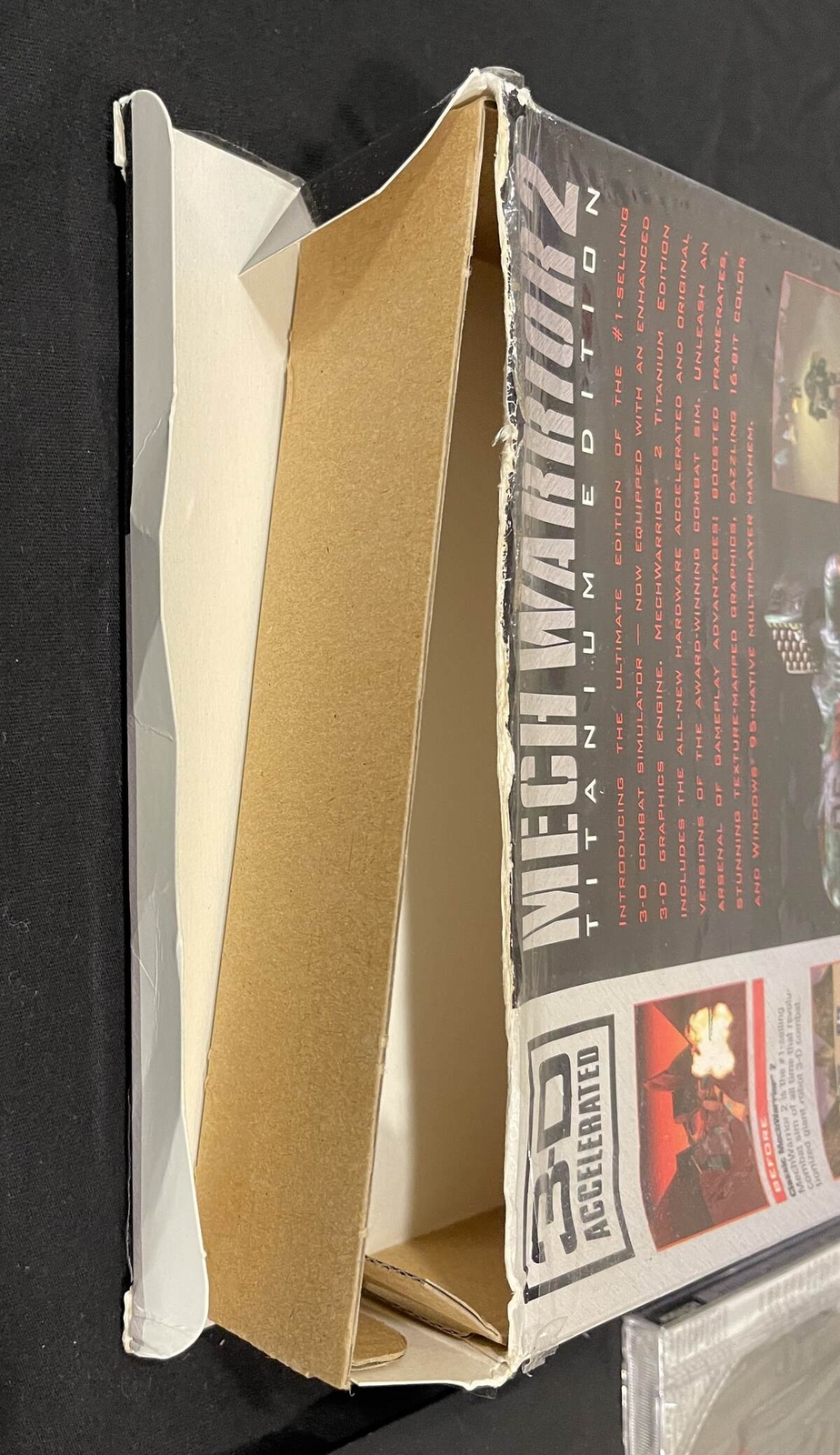 MECHWARRIOR 2 TITANIUM EDITION 3-D ACCERALTED SEALED GAME PC BATTLETECH