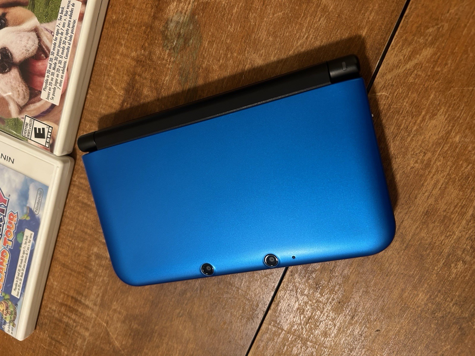 Nintendo 3DS XL Blue/Black Handheld Console Bundle