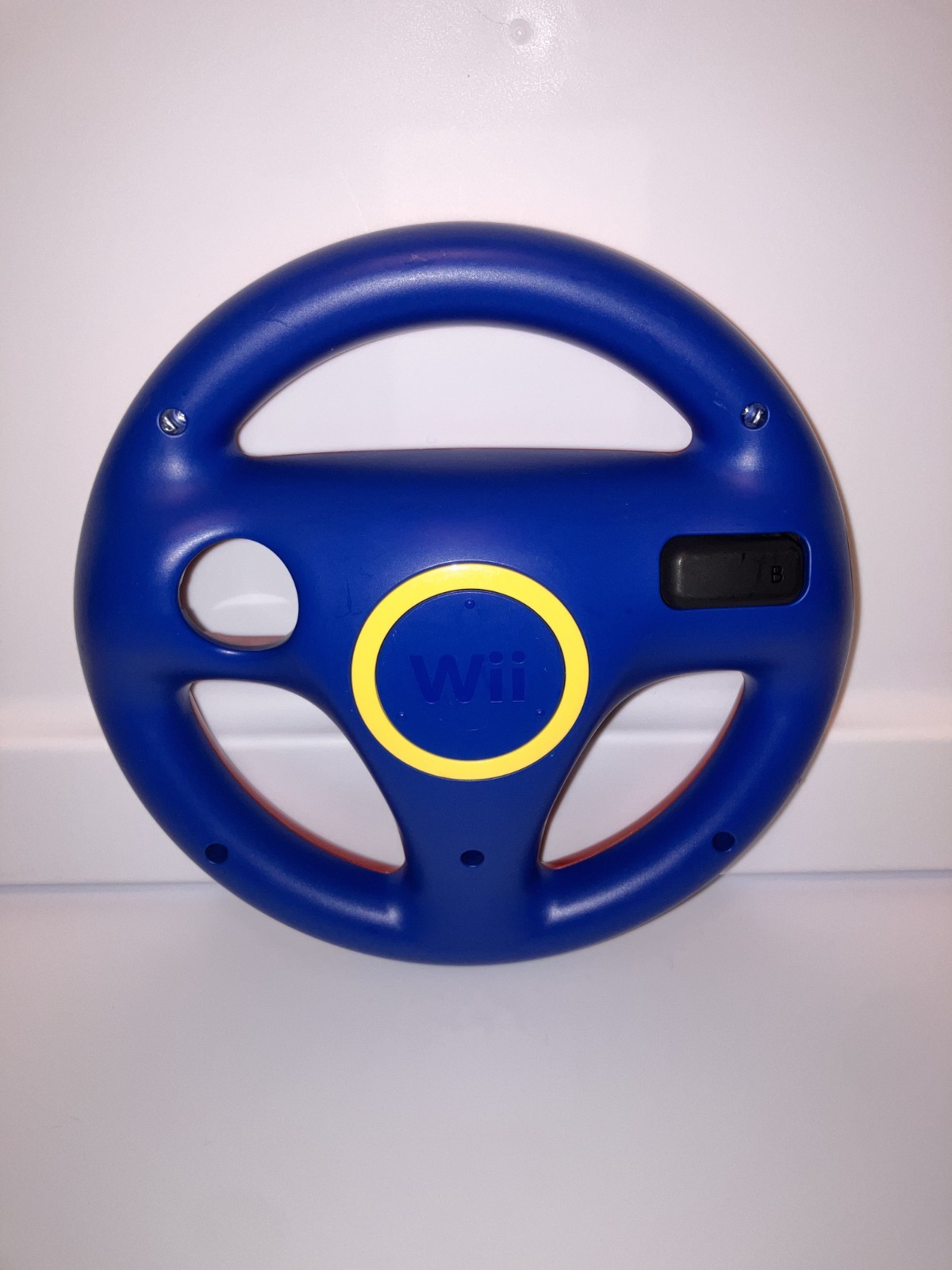 Mario Kart Wii Wii U Wii Wheel Handle Mario Red And Blue Authentic