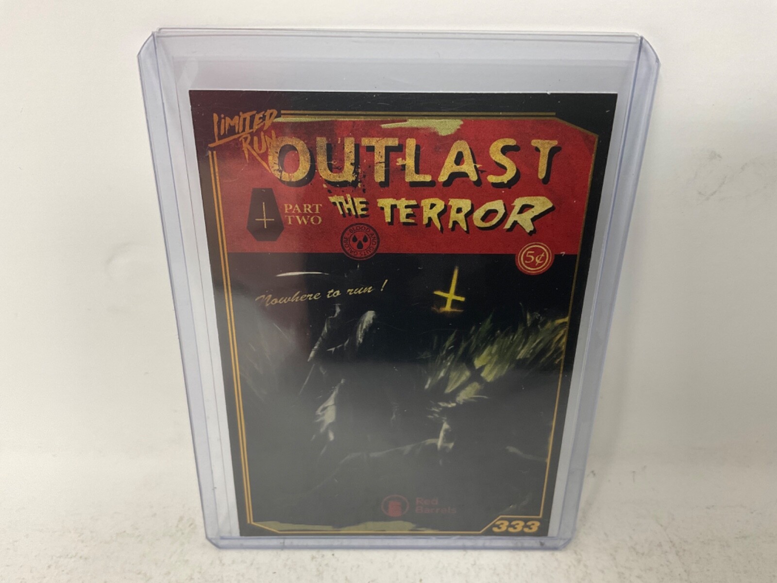 Limited Run Games Trading Card #333 Outlast Gold