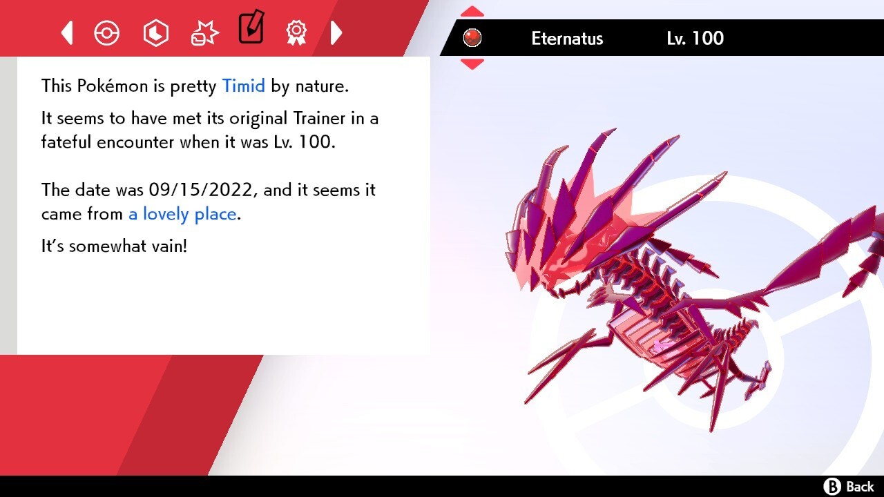 🌟2022 Shiny Eternatus Event Untouched | Pokemon Sword & Shield🌟