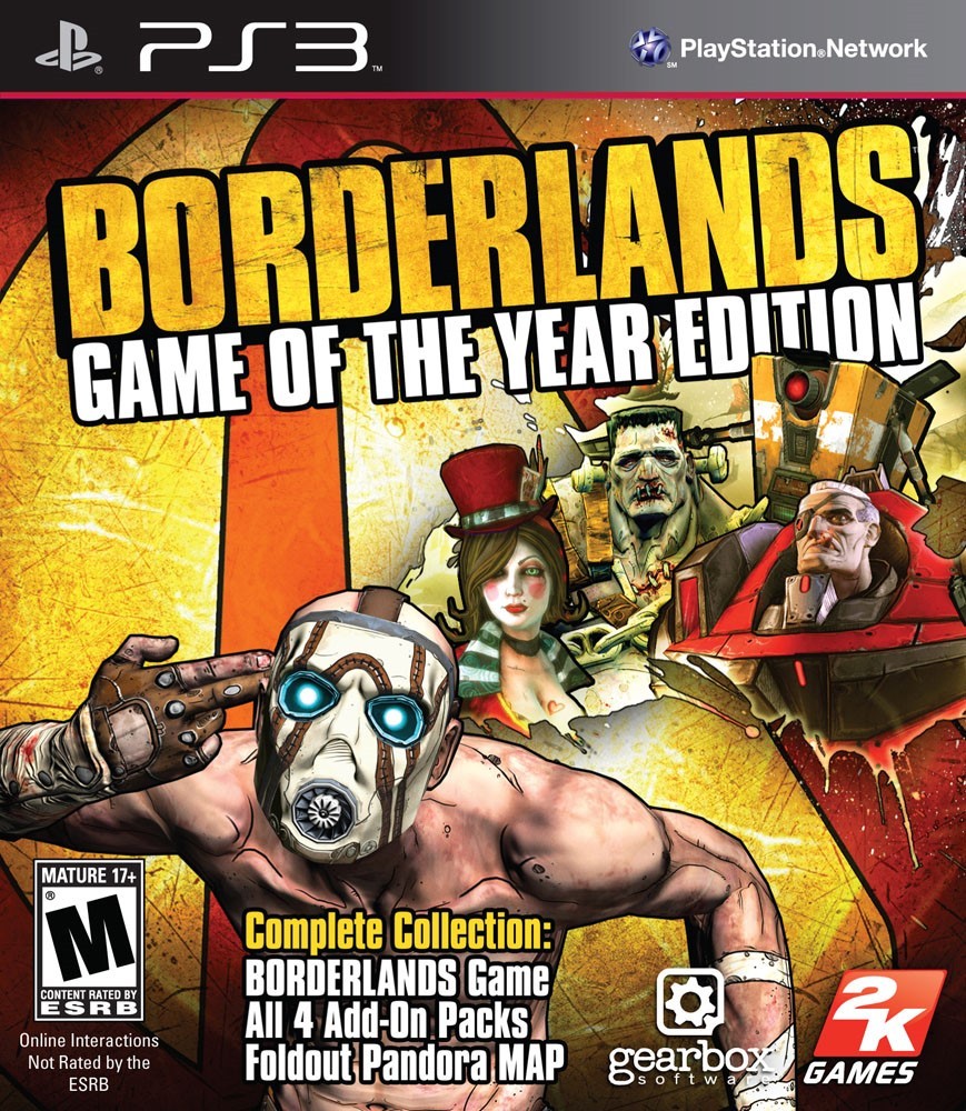 Borderlands – Game of the Year Edition – Playstation 3 Game Only