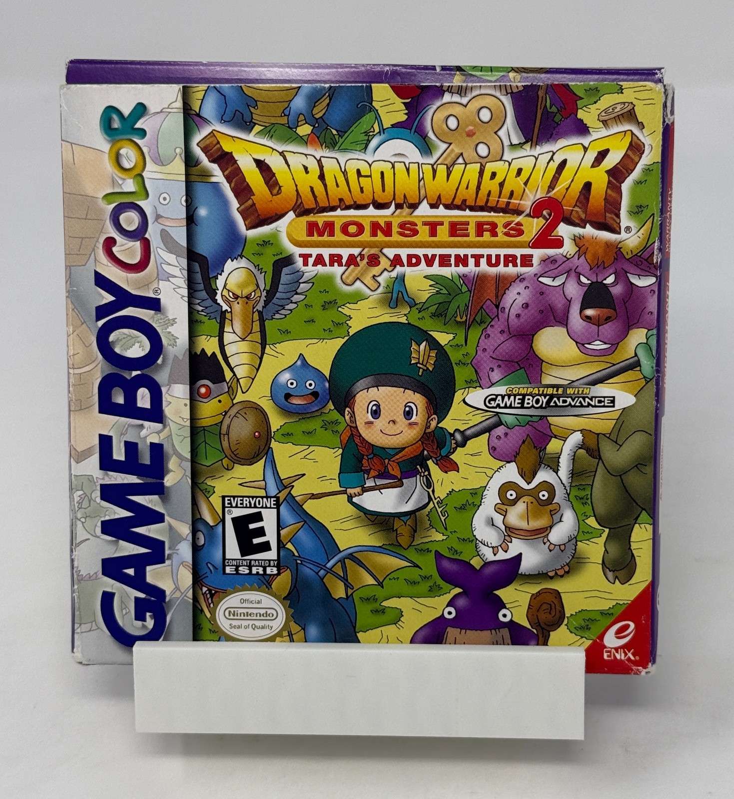 Dragon Warrior Monsters 2 Tara’s Adventure COMPLETE Nintendo Game Boy Color GBC