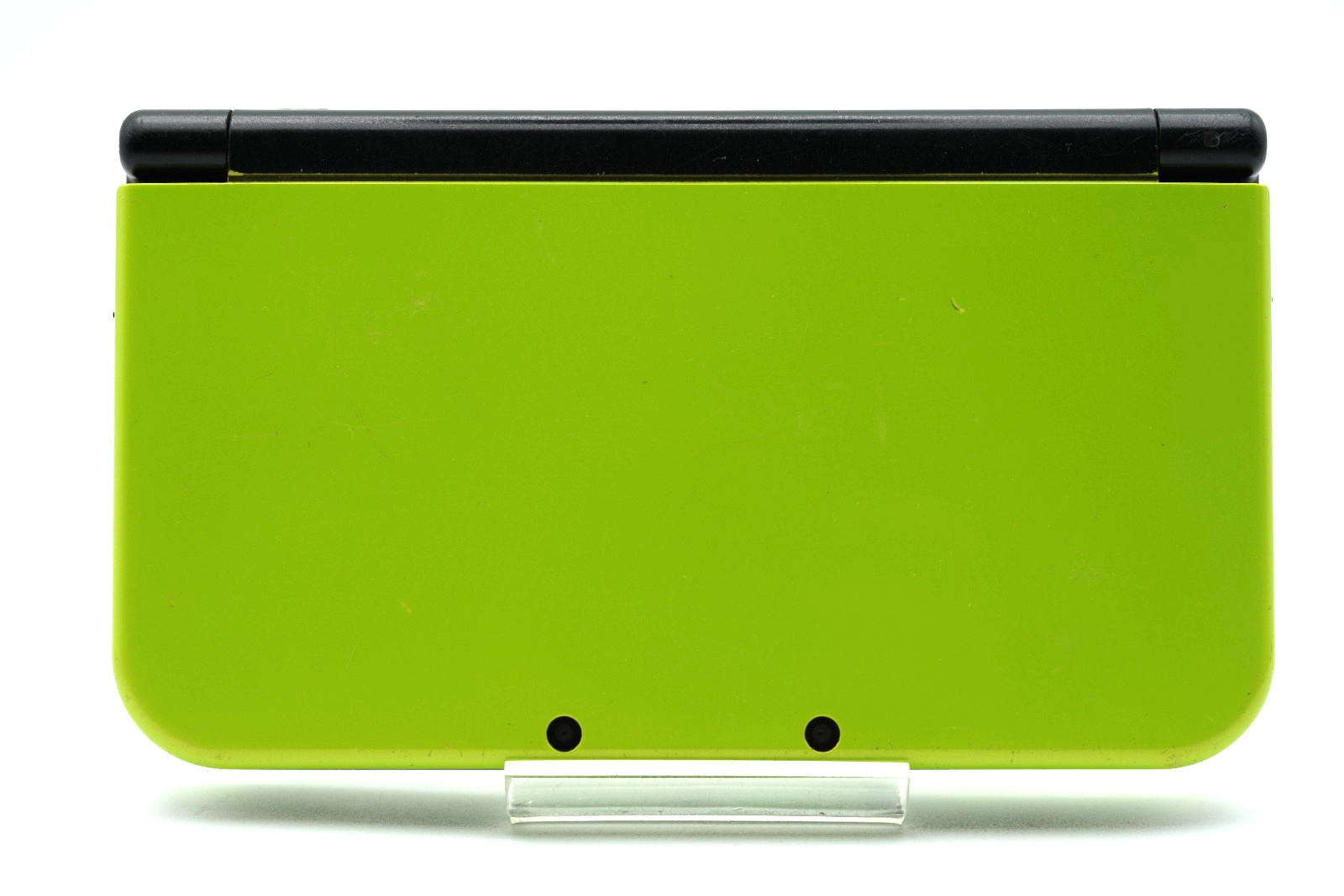 [Dual IPS] New Nintendo 3DS LL XL Lime Black Region free Console #002