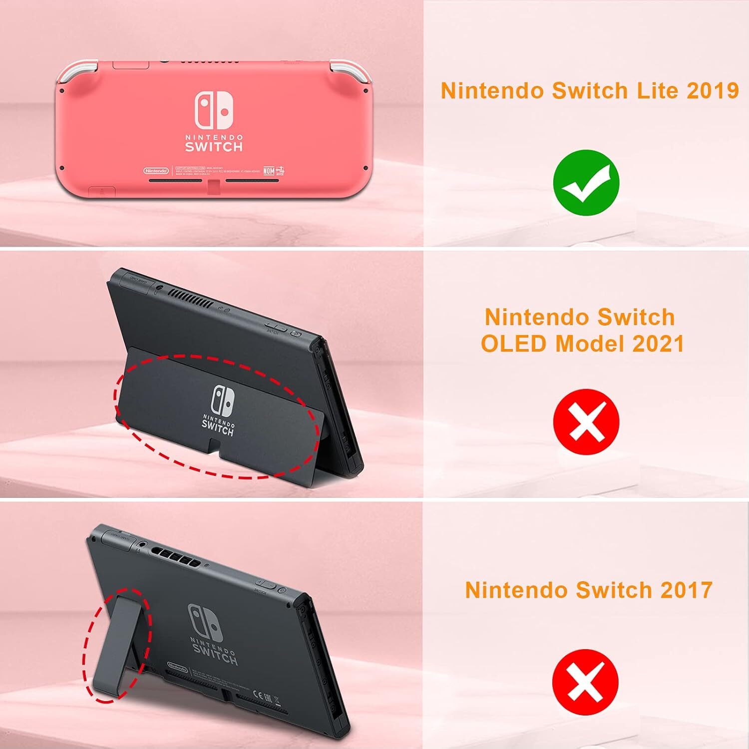 Carrying Case for Nintendo Switch Lite 2019 Hard Shell Protective Cover Bag
