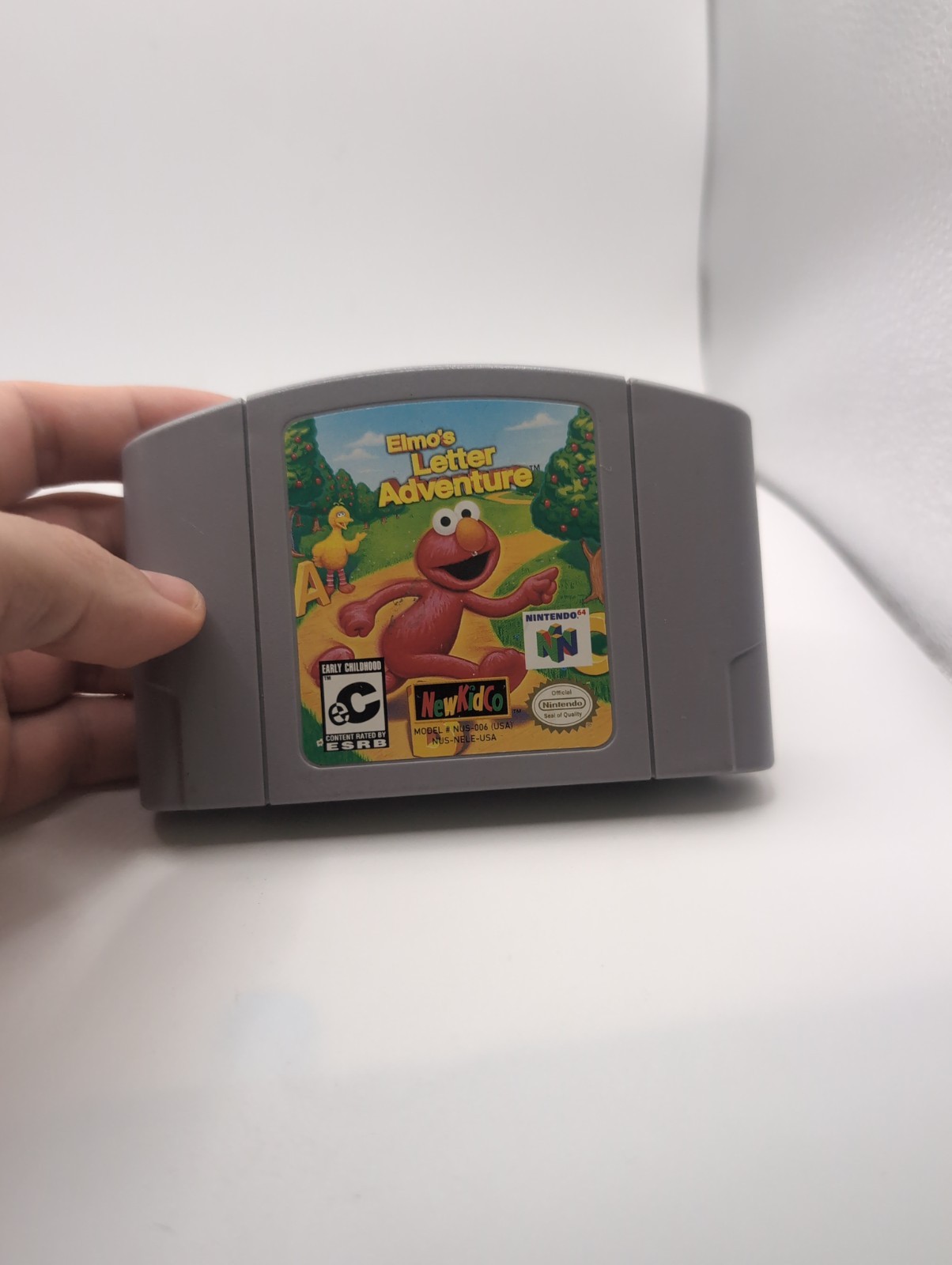 Elmo’s Letter Adventure Nintendo 64 N64 Authentic Tested Working