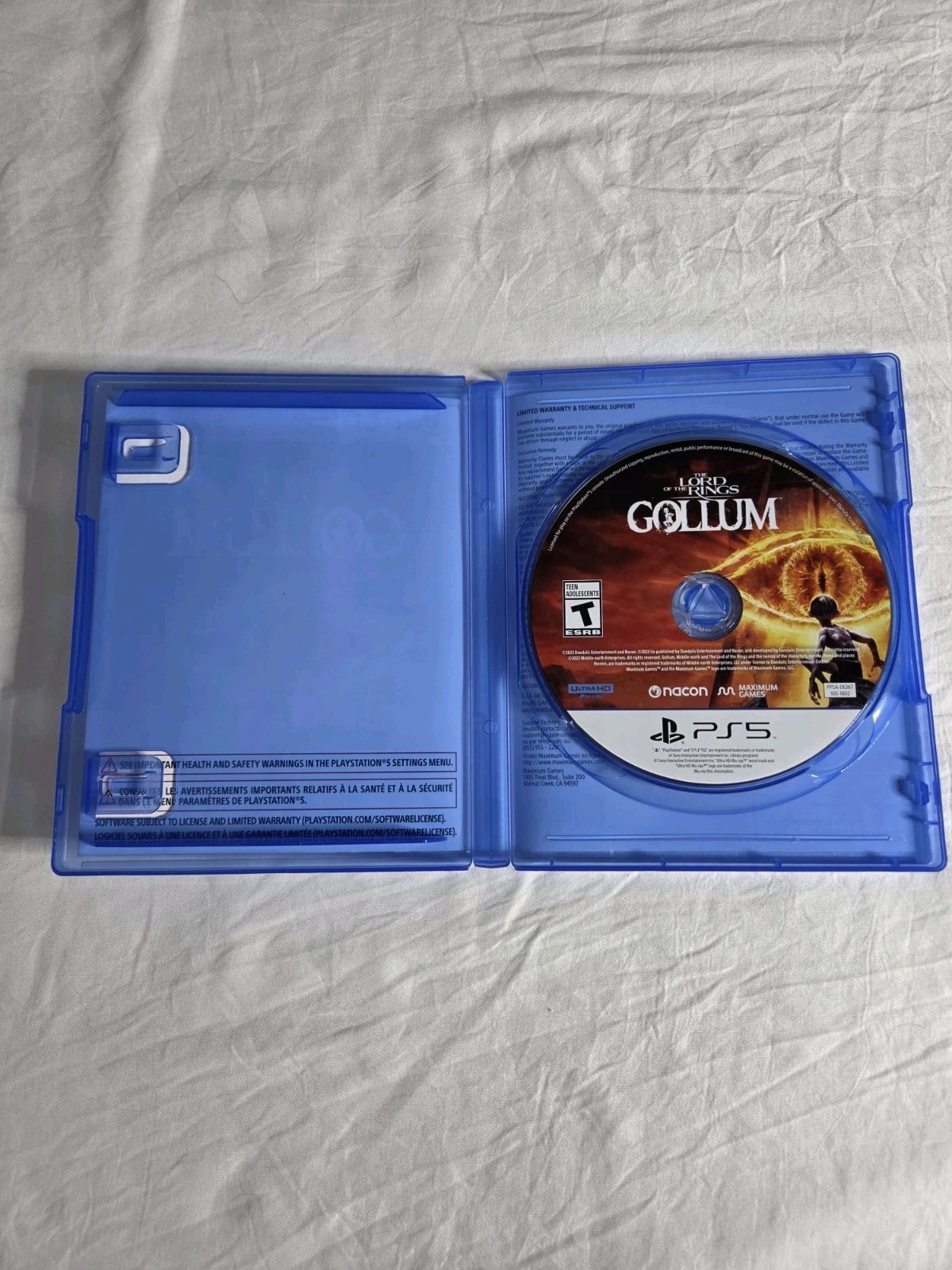 The Lord of the Rings: Gollum (PS5) No Scratches PlayStation 5