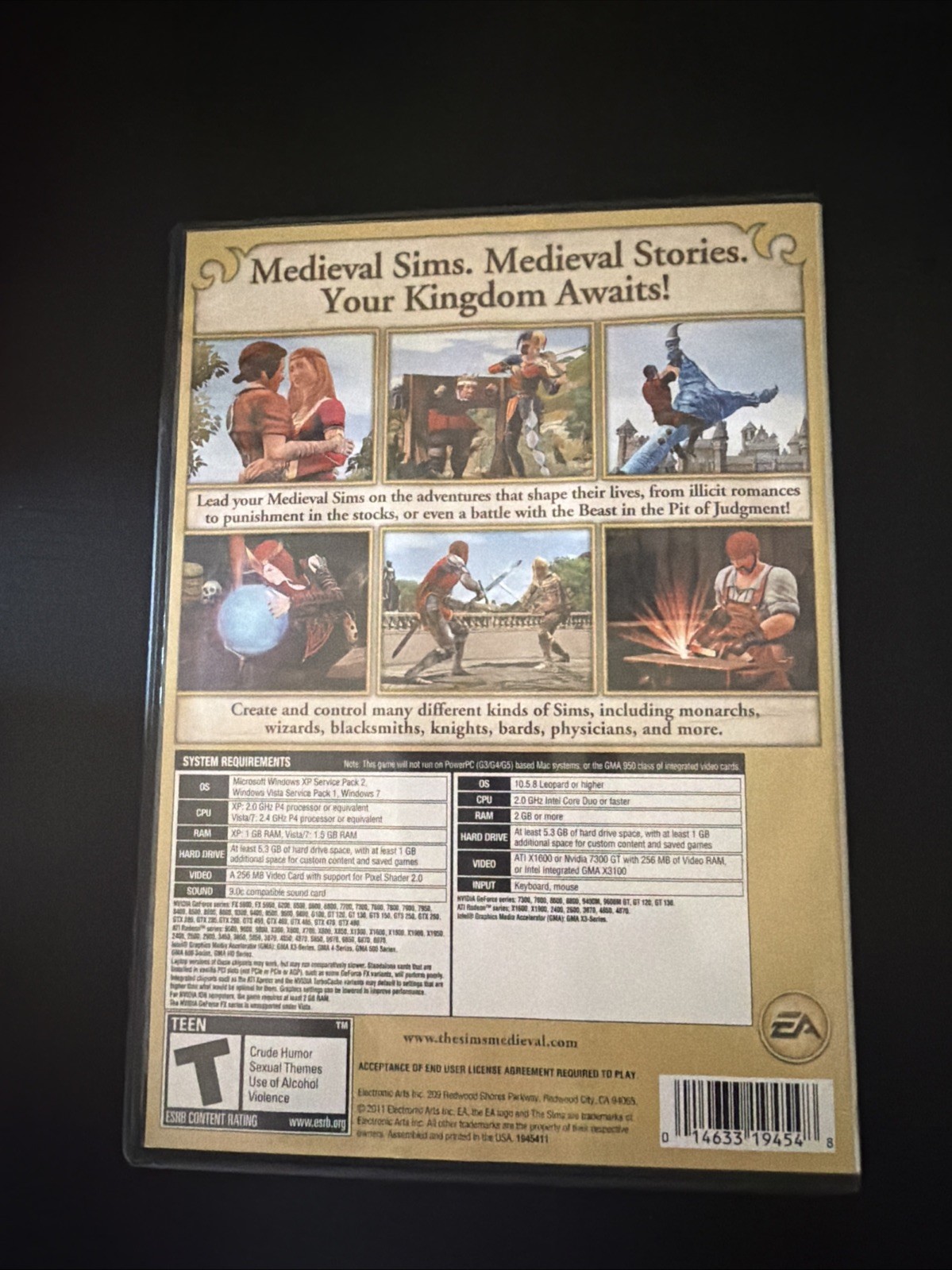 Sims 3 Medieval Limited Edition PC