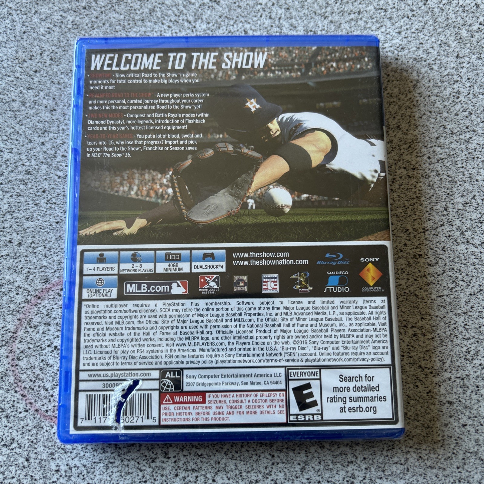 MLB: The Show 16 (Sony PlayStation 4, 2016)