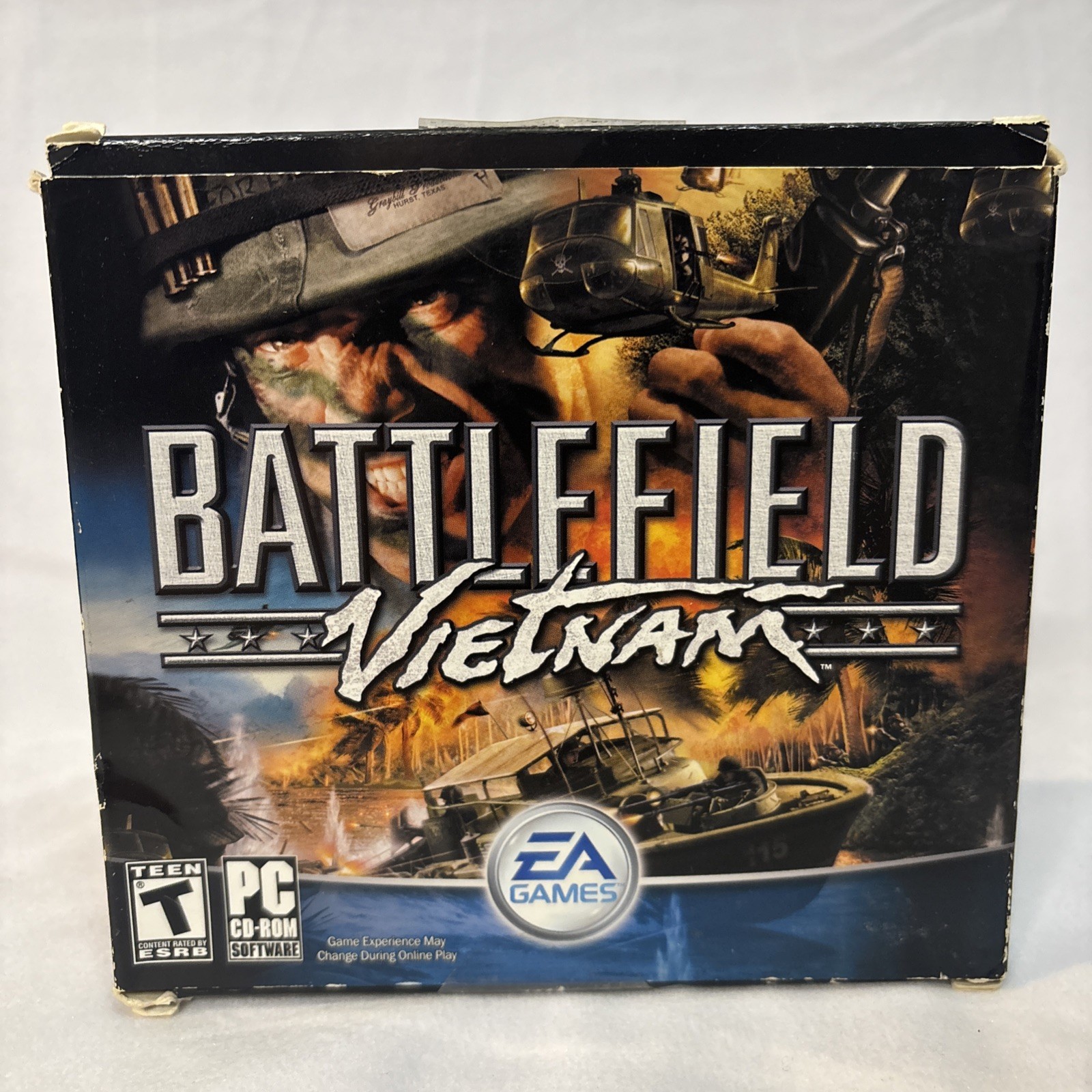 Battlefield Vietnam (PC) CD-ROM – EA Games – 4 Disc Set in Cardboard Case