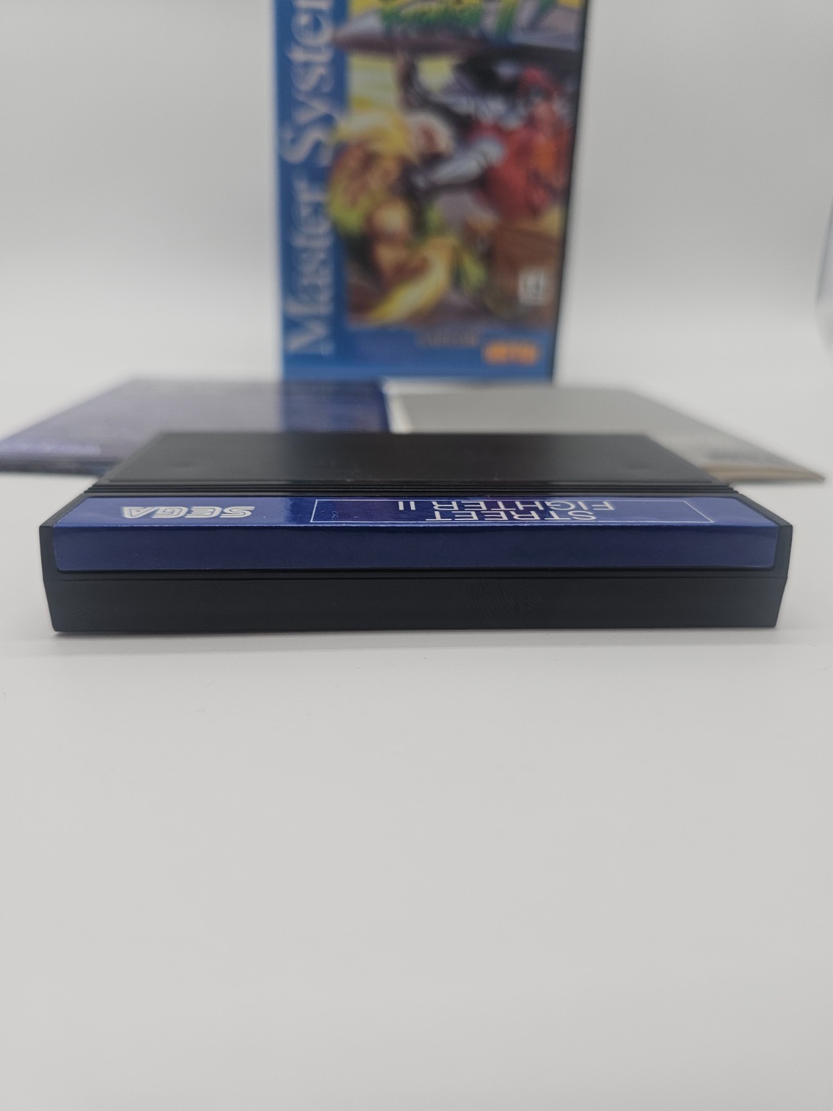 Street Fighter 2 Sega Master System PAL CIB Brazil Exclusive VERY RARE CLEAN!