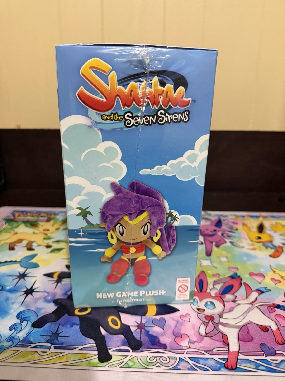 Shantae and the Seven Sirens includes the CODE and the plush