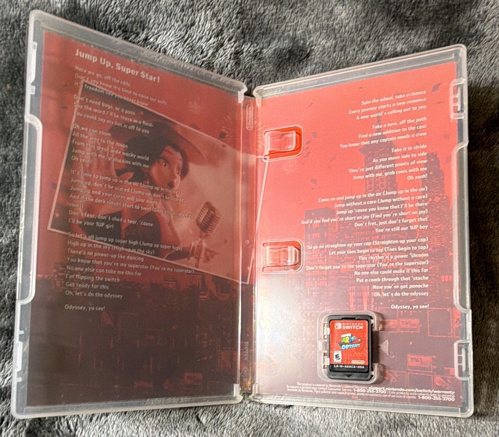 Nintendo Super Mario Odyssey – Nintendo Switch 2017 E10+ NTSC-U/C Case
