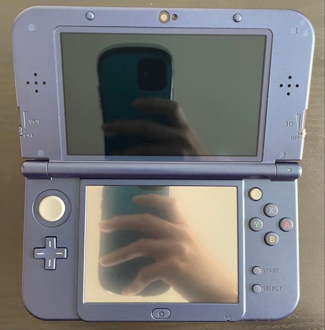 [Dual IPS] NEW Nintendo 3DS LL XL Metallic BLUE Game Console From JP