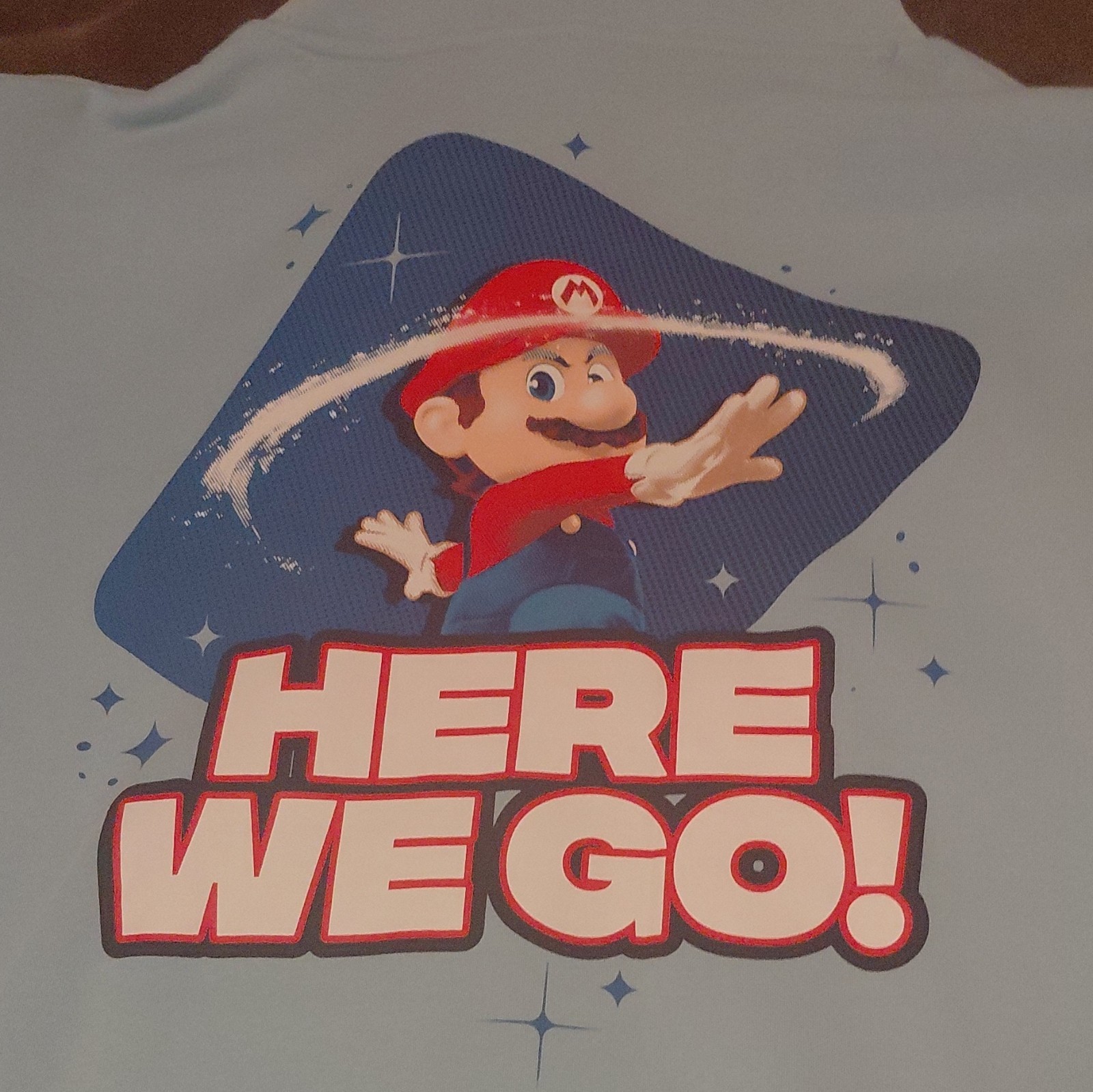 Super Mario Bros. Mario “Here We Go” Hooded Hoodie Sweatshirt