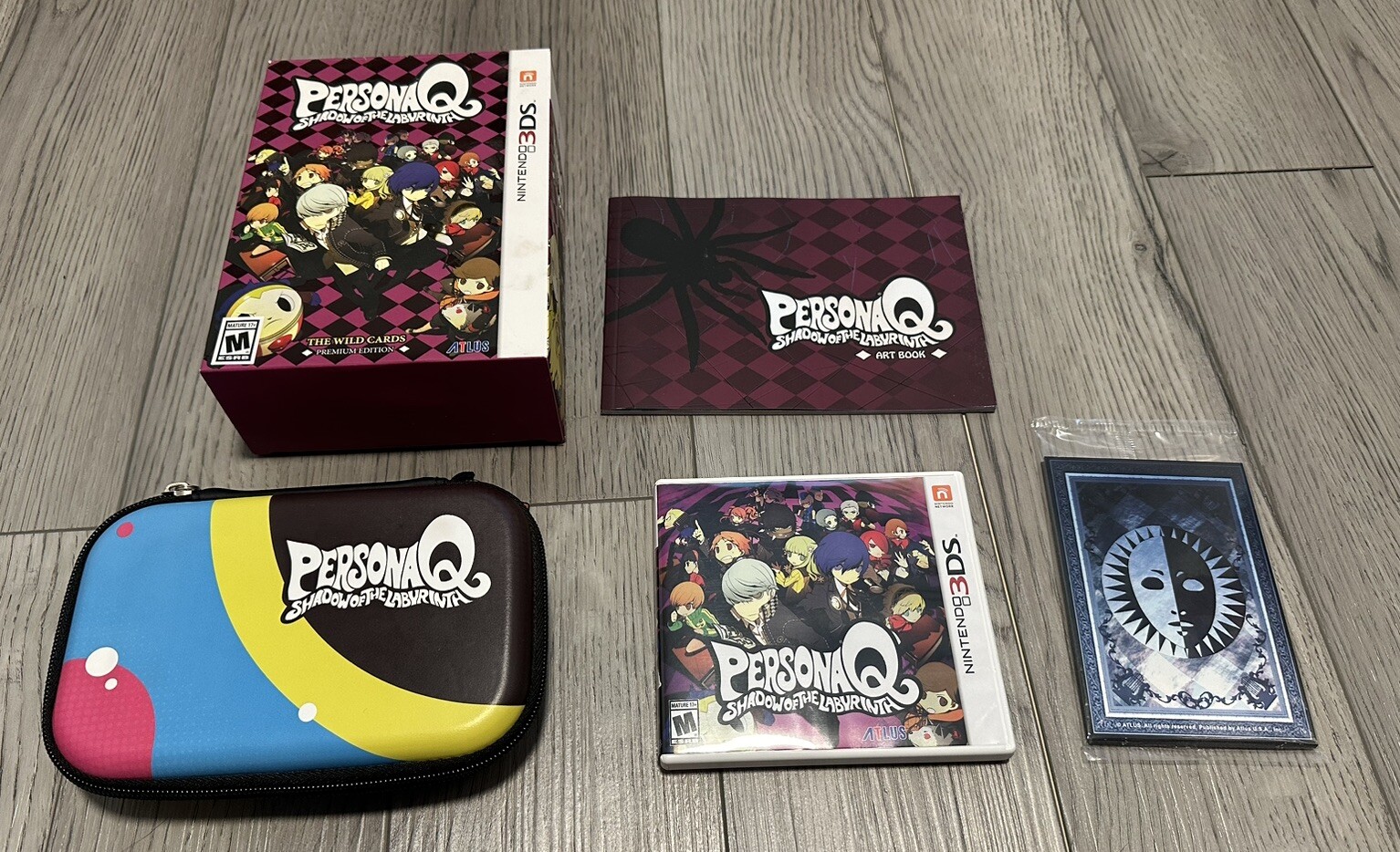 Persona Q Shadow Of The Labyrinth The Wild Cards Premium Edition 3DS NO OST