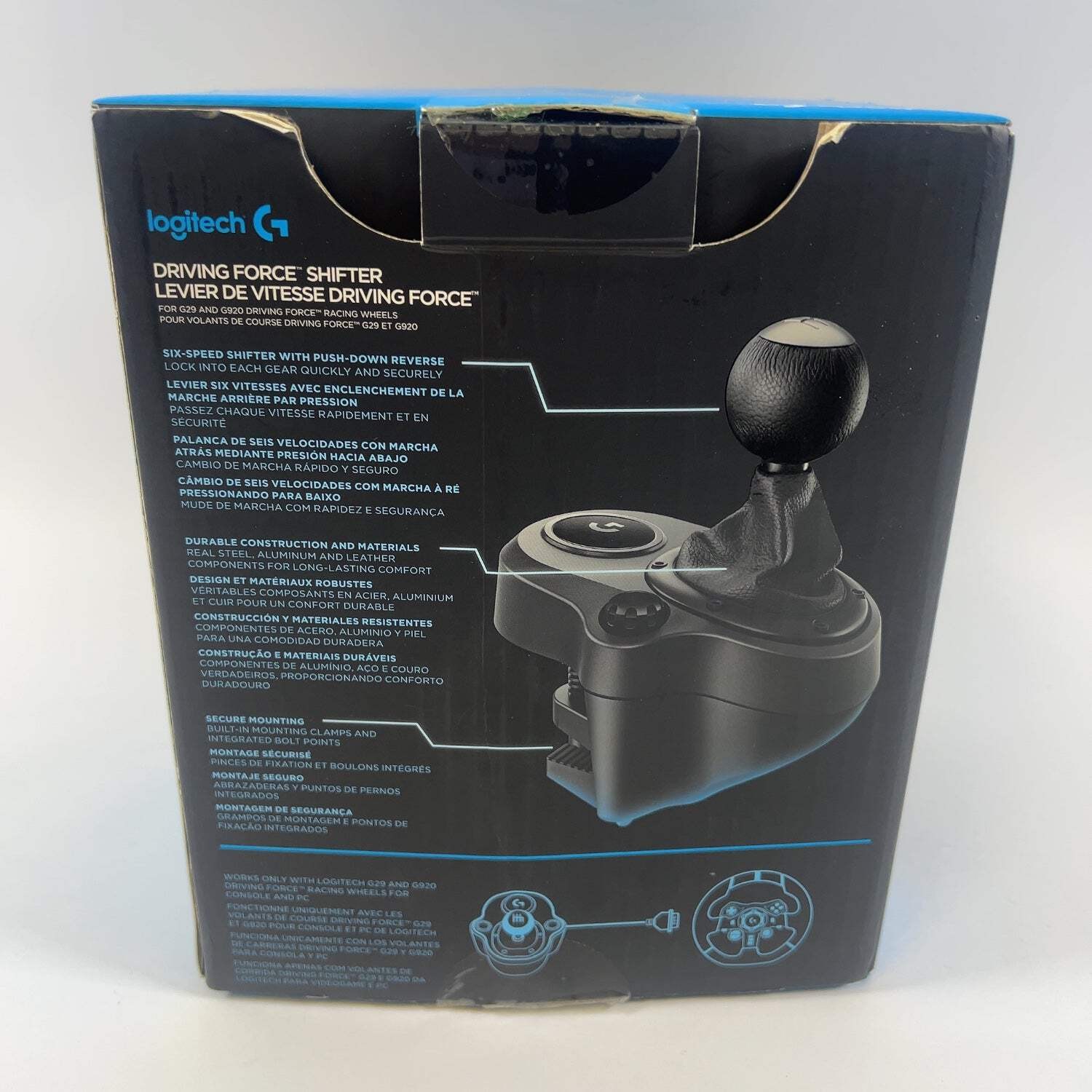 Logitech G29 Racing Wheel Black W-U0002 Racing Wheel For Playstation