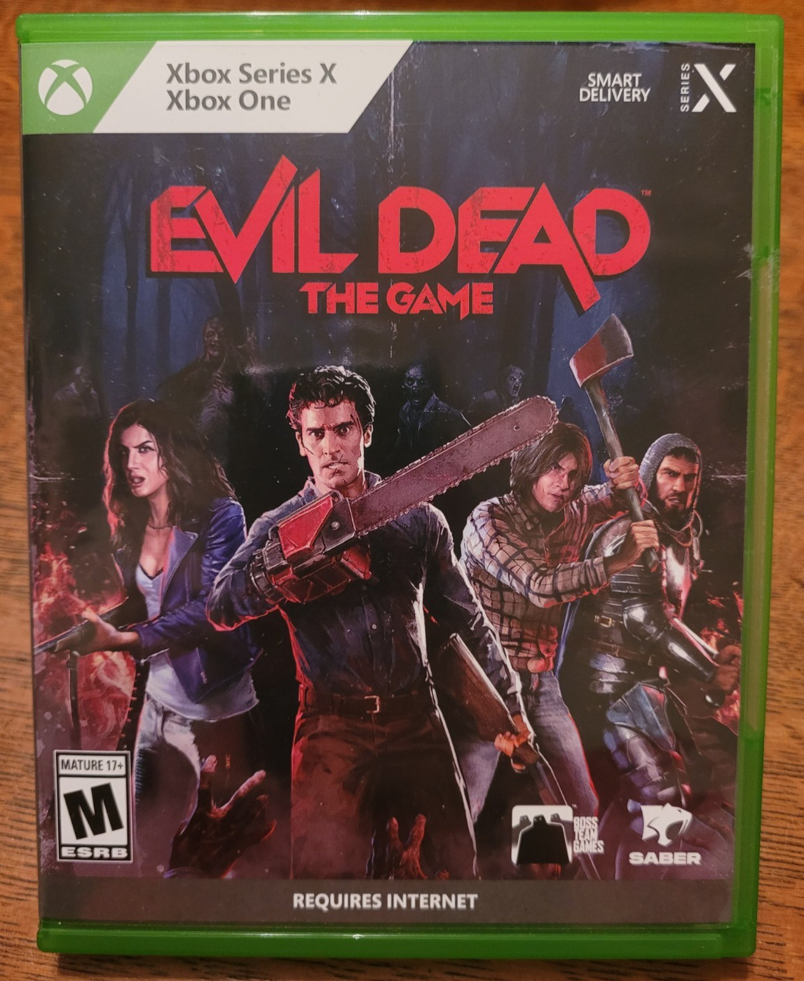 EVIL DEAD THE GAME Microsoft Xbox Series X One COMPLETE Survival Horror 2022 CIB