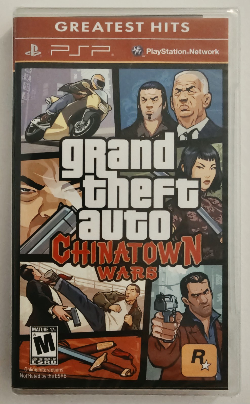 GRAND THEFT AUTO CHINATOWN WARS PLAYSTATION PORTABLE PSP GREATEST HITS