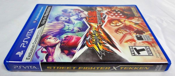 Sony PS Vita 2012 Street Fighter X Tekken Video Game Case & Cartridge Only!