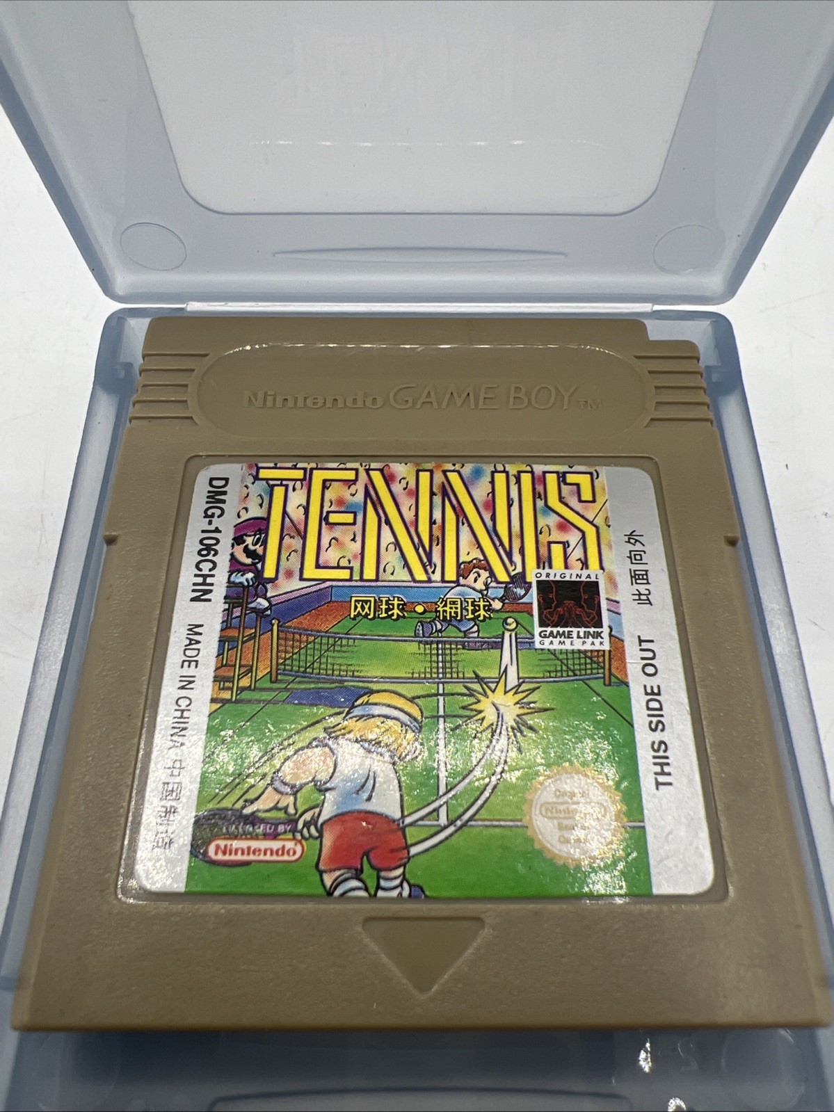 Rare Nintendo Game Boy Tennis DMG-106 CHN Chinese Release Cartridge Only