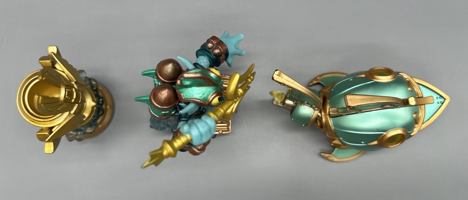 Skylanders SuperChargers Deep Dive Gill Grunt, Reef Ripper Vehicle & Sea Trophy
