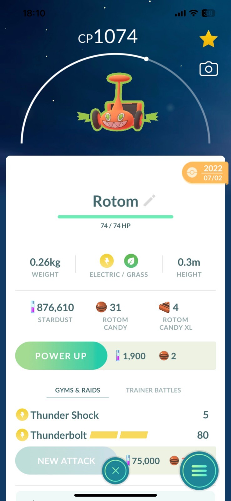 Mow Rotom – Trade – Read Description – SALE