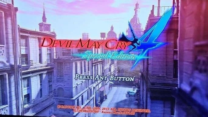 Capcom Ps4 DMC Devil May Cry 4 Special Edition E-capcom Japan FS