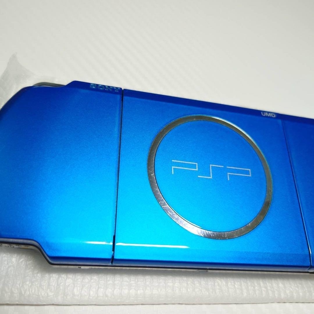 Sony PSP 3000 Vibrant Blue Complete in Box Near Mint 6748